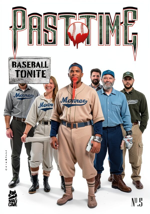 Past Time Graphic Novel by Mad Cave Studios Sports History Comic Book-0