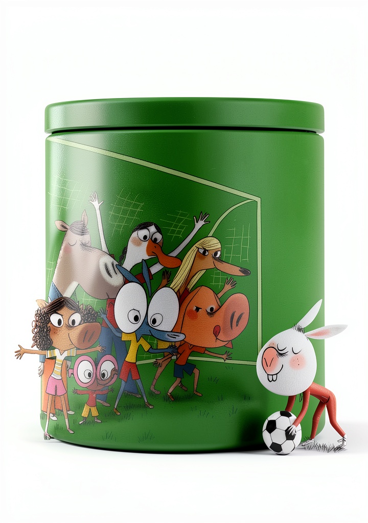 Product front view showing all components