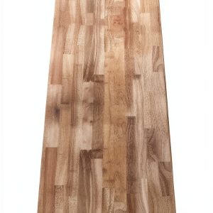 ARIEL Hevea Unfinished Butcher Block Countertop 96" x 25" x 1.5"-0