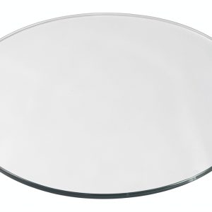 Glass Table Top 24in STONELITE FURNITURE 0.5in Thick Tempered Glass-0