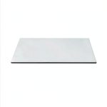 Spancraft 18" X 30" Rectangle Clear Glass Table Top 1/2" Thick with Flat Polished Edge and Touch Corners-0