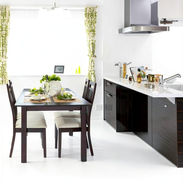 Jahof Solid Wood Table Top 48x28 Dark Brown Rectangular 1in Thick-1