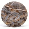 ZL ZELing Round Sintered Stone Table Top 23.6" Gray Indoor Outdoor-2