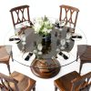 Glass Table Top 24in STONELITE FURNITURE 0.5in Thick Tempered Glass-1