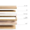 Acacia Butcher Block Countertop 6 ft x 25 in BingLTD Wood Table Top-5