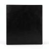 QLLY Solid Wood Table Top, Solid Board Replacement Desktop, One-Piece Wood Tabletop, Universal Countertop for Table and Workstation (Black, 31.5"/80cm Square)-0