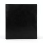 QLLY Solid Wood Table Top, Solid Board Replacement Desktop, One-Piece Wood Tabletop, Universal Countertop for Table and Workstation (Black, 31.5"/80cm Square)-0