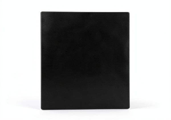 QLLY Solid Wood Table Top, Solid Board Replacement Desktop, One-Piece Wood Tabletop, Universal Countertop for Table and Workstation (Black, 31.5"/80cm Square)-0