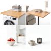 3FT Birch Plywood Countertop, 35.49" L x 23.4" W x 1.5" Th Table Top for DIY Washer Dryer, Kitchen, Coffee Bar Table Countertop, Table Top Only for DIY Desk Top, Workbench Top, Kitchen Countertop-7