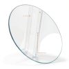 Clear Tempered Glass Table Top BDCAKEUDG 42CM Round Anti‑Slip Pads-3