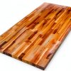 Acacia Butcher Block Countertop 6 ft x 25 in BingLTD Wood Table Top-1