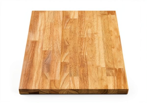 Hevea Unfinished Butcher Block Countertop ARIEL 30x25x1.5 Solid Wood-0