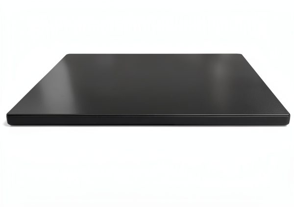 QLLY Solid Wood Table Top, Solid Board Replacement Desktop, One-Piece Wood Tabletop, Universal Countertop for Table and Workstation (Black, 31.5"/80cm Square)-2