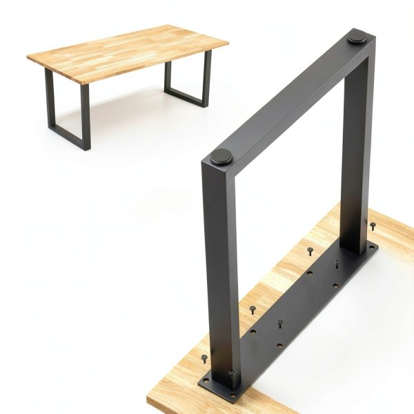 Solid Wood Desk Table Top COREMINDED 60" x 24" Pre-Finished Rubberwood-6