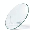Clear Tempered Glass Table Top BDCAKEUDG 42CM Round Anti‑Slip Pads-0
