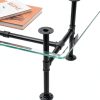 Spancraft 18" x 26" Clear Glass Rectangle Table Top-2